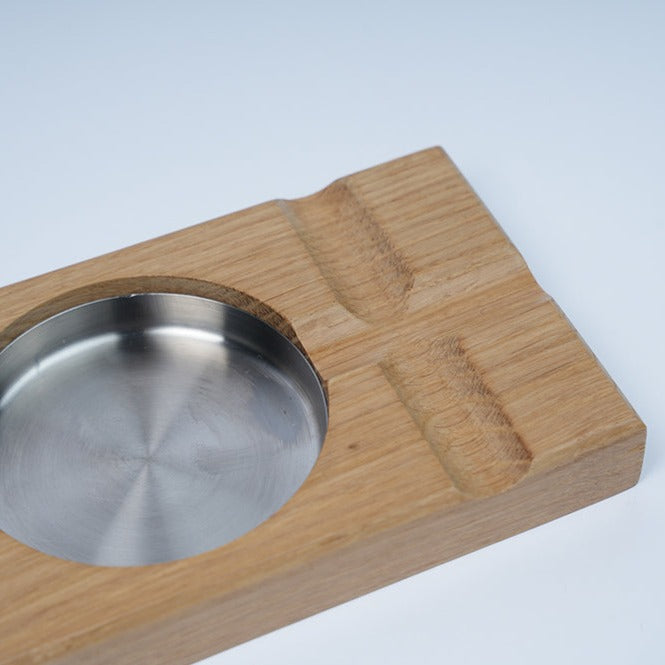 Oak Cigar Ashtray